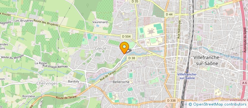 localisation de l'entreprise MONSIEUR PATRICK BREZE  GLEIZE