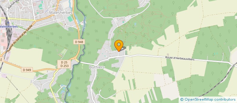 localisation de l'entreprise MONSIEUR PATRICK BRION  BUTHIERS