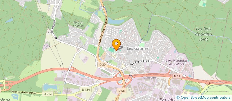 localisation de l'entreprise MONSIEUR PATRICK BRION à PLAISIR