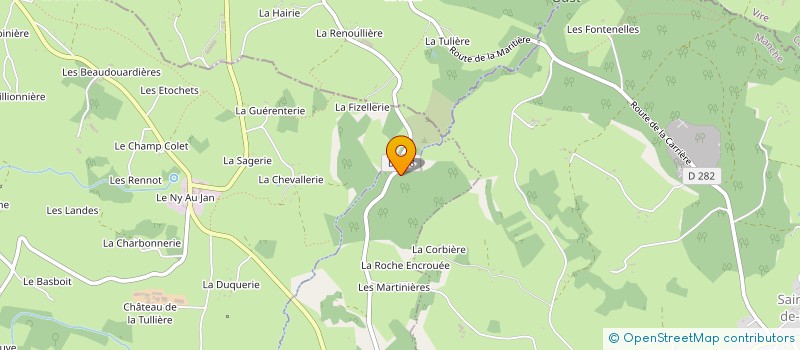 localisation de l'entreprise MONSIEUR PATRICK BRIONNE à COULOUVRAY-BOISBENATRE