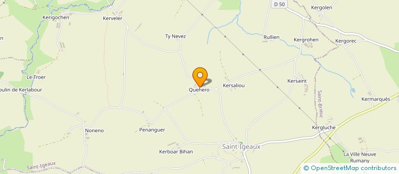 localisation de l'entreprise MONSIEUR PATRICK BRONNEC  SAINT-IGEAUX