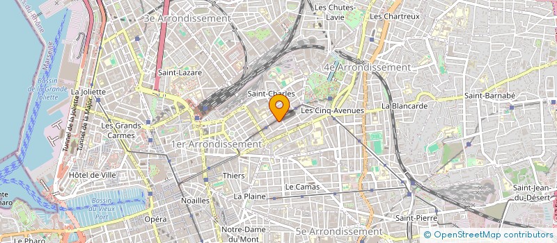 localisation de l'entreprise MONSIEUR PATRICK BROUSSE à MARSEILLE