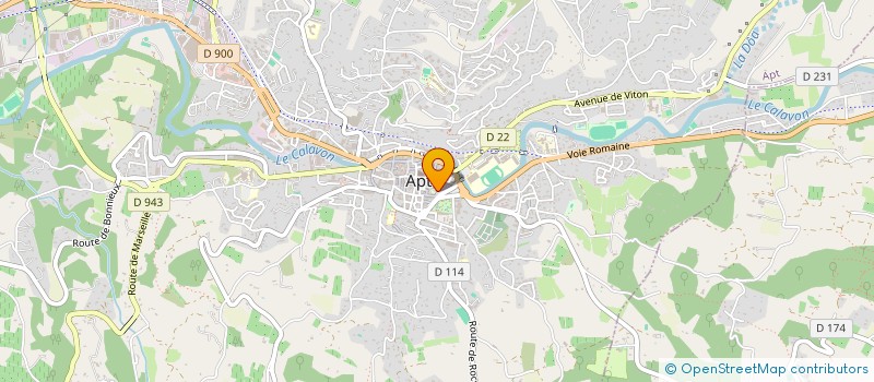 localisation de l'entreprise MONSIEUR PATRICK BROUX à APT