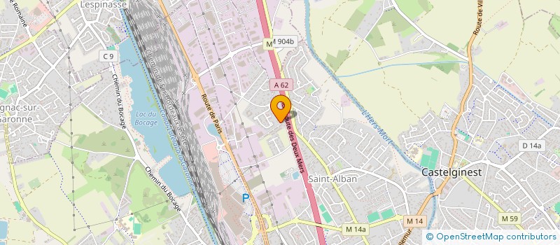 localisation de l'entreprise MONSIEUR PATRICK BRUDER à SAINT-ALBAN