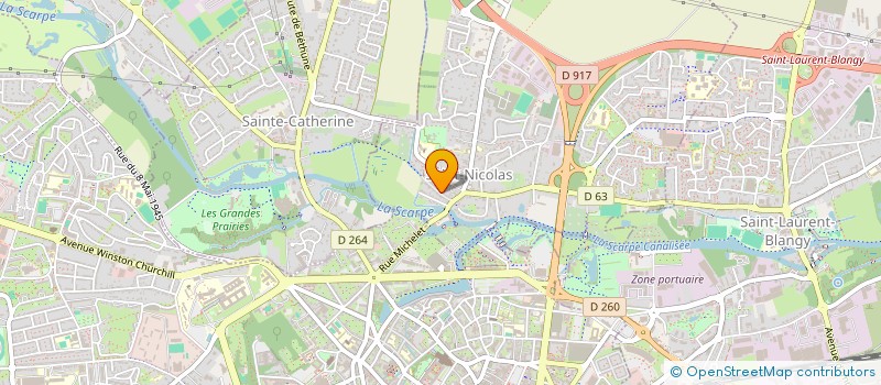 localisation de l'entreprise MONSIEUR PATRICK BRUGUET  SAINT-NICOLAS