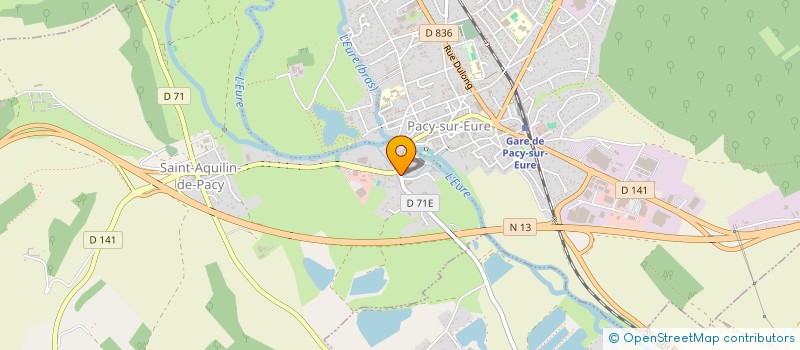 localisation de l'entreprise MONSIEUR PATRICK BRULE  PACY-SUR-EURE