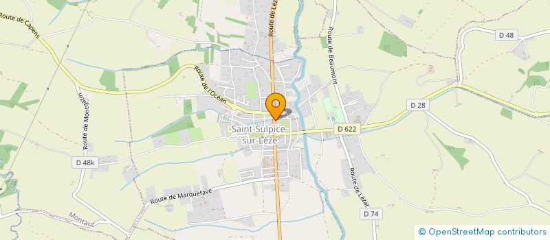 localisation de l'entreprise MONSIEUR PATRICK BRUNET  SAINT-SULPICE-SUR-LEZE