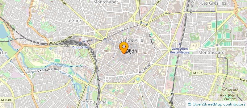 localisation de l'entreprise MONSIEUR PATRICK BRUNO à DIJON