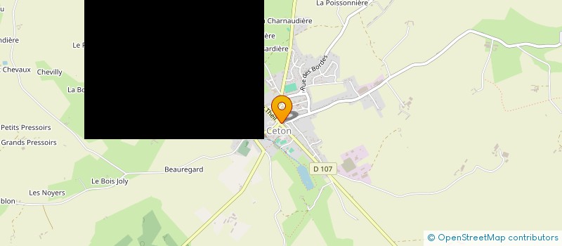 localisation de l'entreprise MONSIEUR PATRICK BUAILLON à CETON