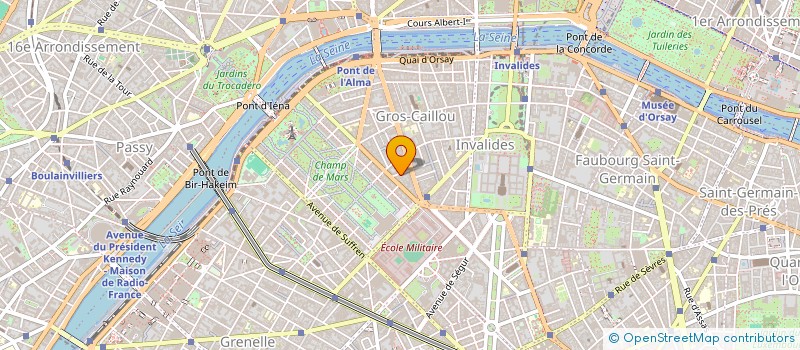 localisation de l'entreprise MONSIEUR PATRICK BUI à PARIS
