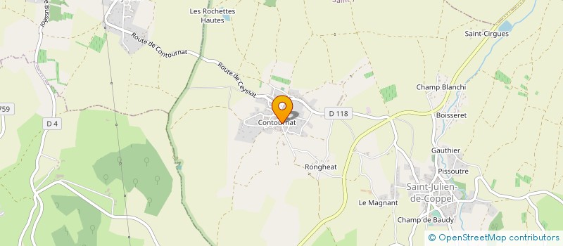localisation de l'entreprise MONSIEUR PATRICK BUREAU à SAINT-JULIEN-DE-COPPEL