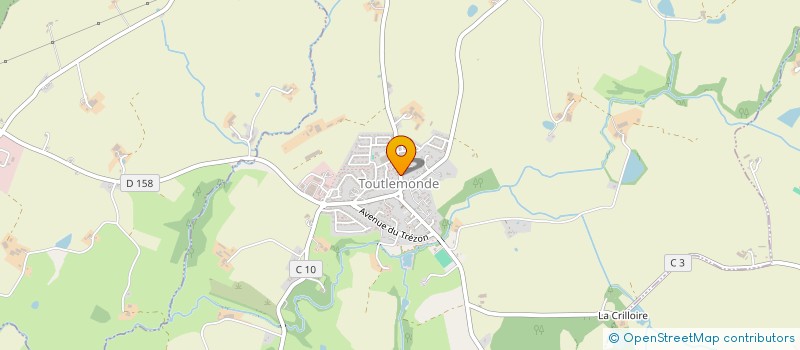 localisation de l'entreprise MONSIEUR PATRICK BUSSEREAU  TOUTLEMONDE