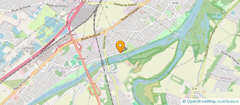 localisation de l'entreprise MONSIEUR PATRICK BUSSIERE DE NERCY DE VESTU  PORTET-SUR-GARONNE