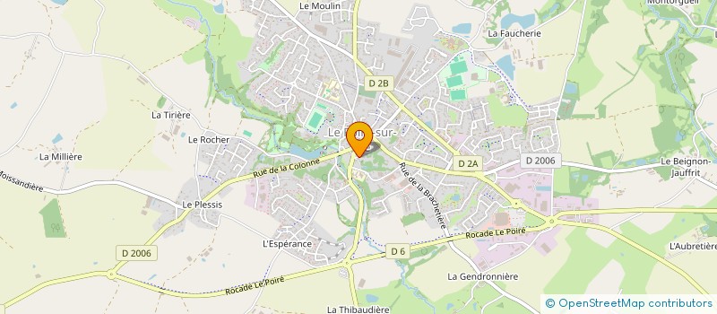 localisation de l'entreprise MONSIEUR PATRICK BUTI à LE POIRE-SUR-VIE