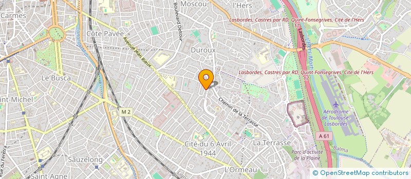 localisation de l'entreprise MONSIEUR PATRICK CABAL à TOULOUSE