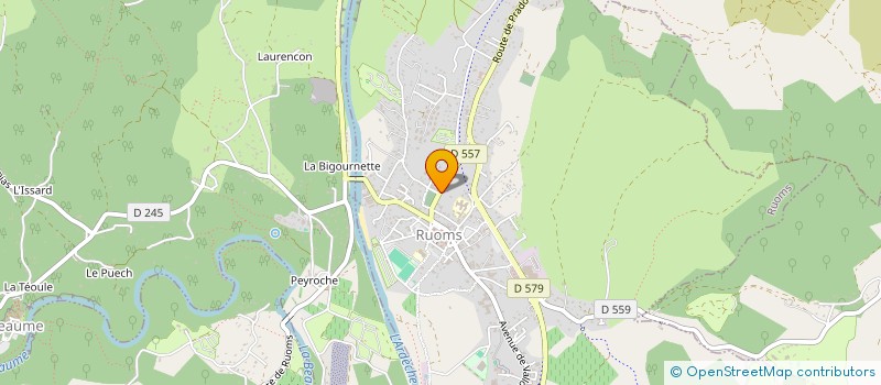 localisation de l'entreprise MONSIEUR PATRICK CACOILO DOS SANTOS  RUOMS