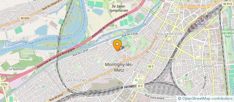 localisation de l'entreprise MONSIEUR PATRICK CADET  MONTIGNY-LES-METZ