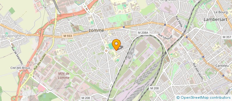 localisation de l'entreprise MONSIEUR PATRICK CAFFIER à LILLE