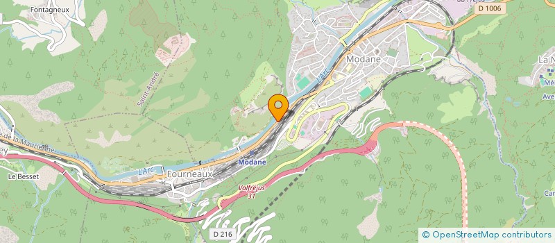 localisation de l'entreprise MONSIEUR PATRICK CAFFOZ à MODANE