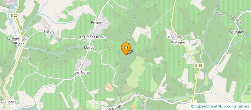 localisation de l'entreprise MONSIEUR PATRICK CAILLARD  HAUX