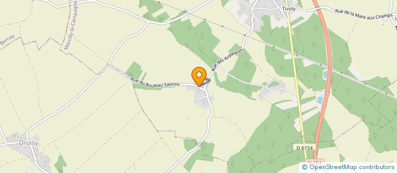 localisation de l'entreprise MONSIEUR PATRICK CALLEBAUT  MARCILLY-LA-CAMPAGNE