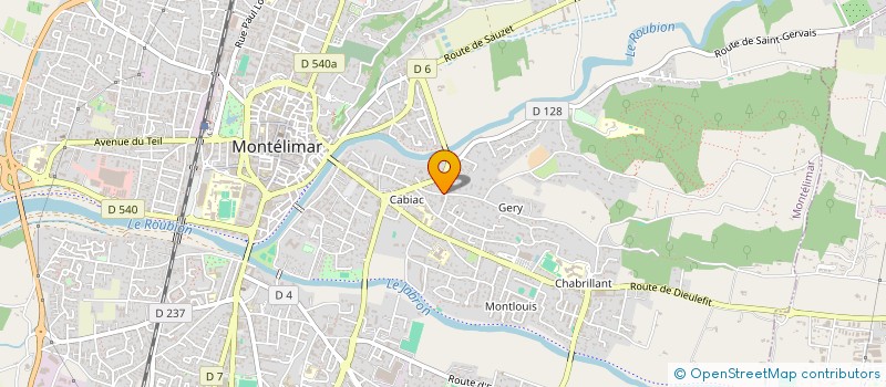 localisation de l'entreprise MONSIEUR PATRICK CALMEJANE à MONTELIMAR