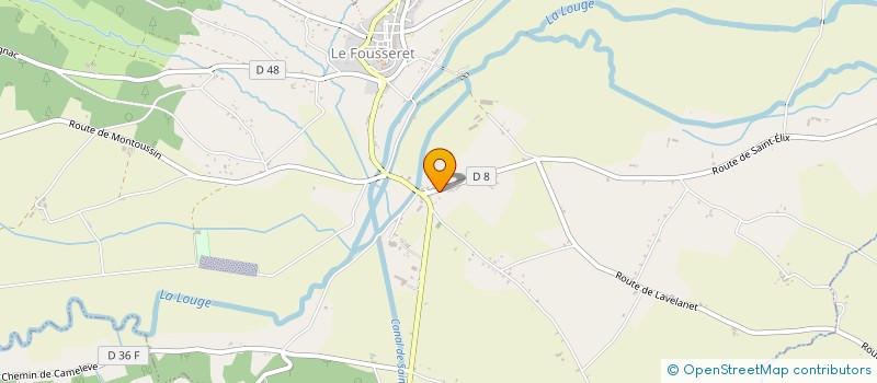 localisation de l'entreprise MONSIEUR PATRICK CALMETTES  MARIGNAC-LASCLARES