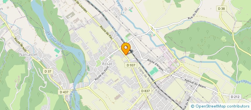 localisation de l'entreprise MONSIEUR PATRICK CAMBON à BORDES