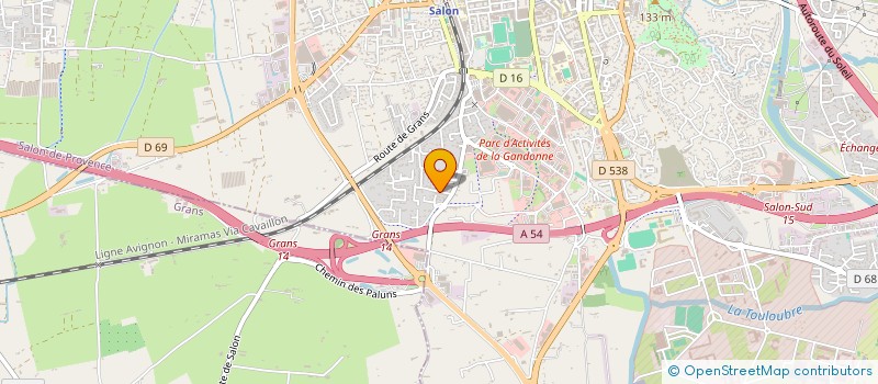 localisation de l'entreprise MONSIEUR PATRICK CAMPANELLA  LANCON-PROVENCE