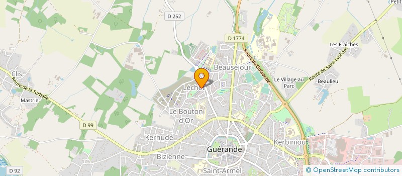 localisation de l'entreprise MONSIEUR PATRICK CAMPAS à GUERANDE