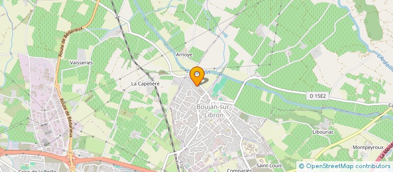 localisation de l'entreprise MONSIEUR PATRICK CAMPOS à BOUJAN-SUR-LIBRON