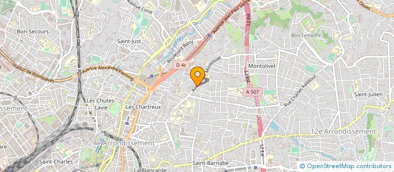 localisation de l'entreprise MONSIEUR PATRICK CANDERAN à MARSEILLE