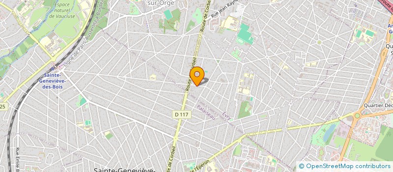 localisation de l'entreprise MONSIEUR PATRICK CANDORE  MORSANG-SUR-ORGE