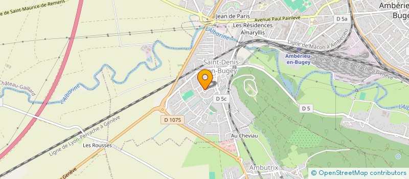 localisation de l'entreprise MONSIEUR PATRICK CANET  SAINT-DENIS-EN-BUGEY