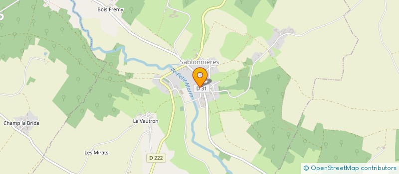 localisation de l'entreprise MONSIEUR PATRICK CANIGHER  SABLONNIERES