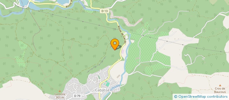 localisation de l'entreprise MONSIEUR PATRICK CANNELLA  CABASSE