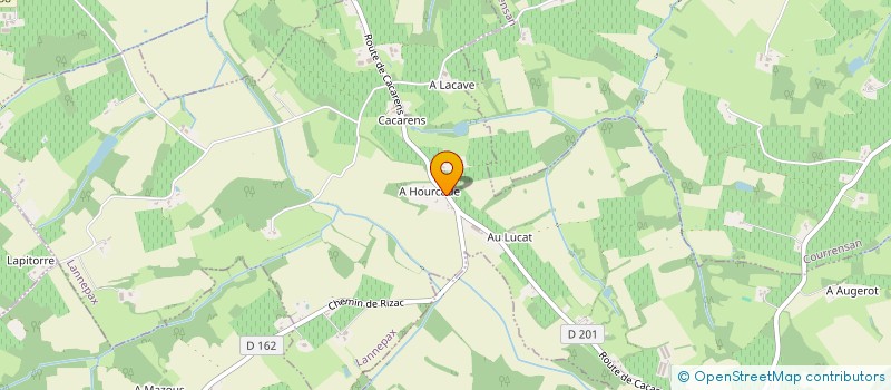 localisation de l'entreprise MONSIEUR PATRICK CANTAU  LANNEPAX