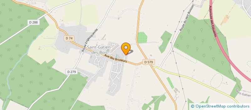 localisation de l'entreprise MONSIEUR PATRICK CANU  SAINT-GATIEN-DES-BOIS