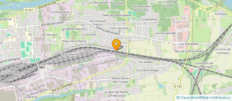 localisation de l'entreprise MONSIEUR PATRICK CAPELLO  LA VILLE-AUX-DAMES