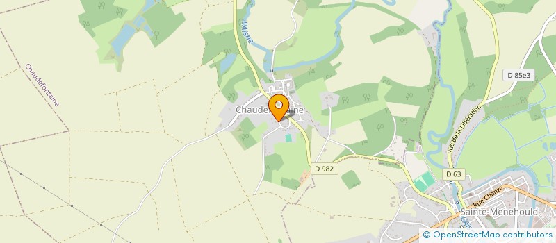 localisation de l'entreprise MONSIEUR PATRICK CAPPY  CHAUDEFONTAINE