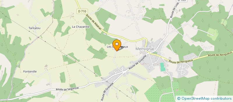 localisation de l'entreprise MONSIEUR PATRICK CARBONEL  MONTAGRIER