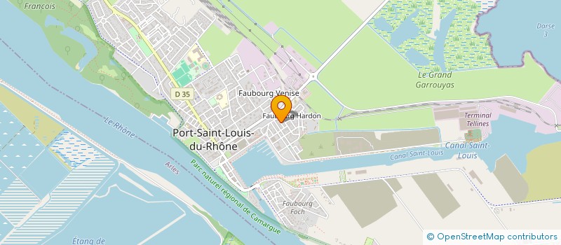 localisation de l'entreprise MONSIEUR PATRICK CARDOVILLE à PORT-SAINT-LOUIS