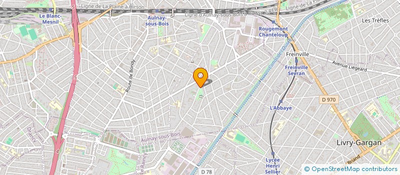 localisation de l'entreprise MONSIEUR PATRICK CAREZ  AULNAY-SOUS-BOIS