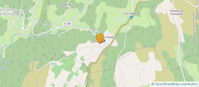 localisation de l'entreprise MONSIEUR PATRICK CARLE  SAINT-ETIENNE-DE-BOULOGNE