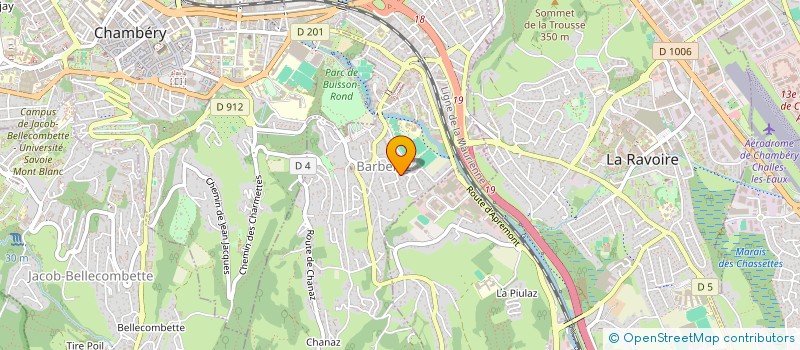 localisation de l'entreprise MONSIEUR PATRICK CARLE  BARBERAZ