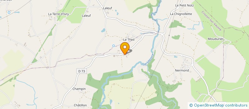 localisation de l'entreprise MONSIEUR PATRICK CARMIGNAT à CROZON-SUR-VAUVRE