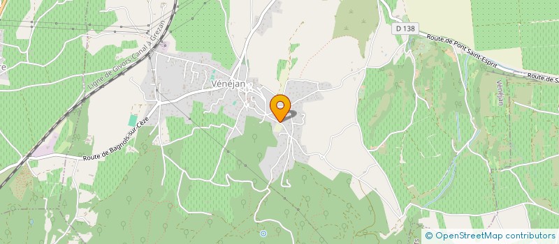 localisation de l'entreprise MONSIEUR PATRICK CARNUS  VENEJAN