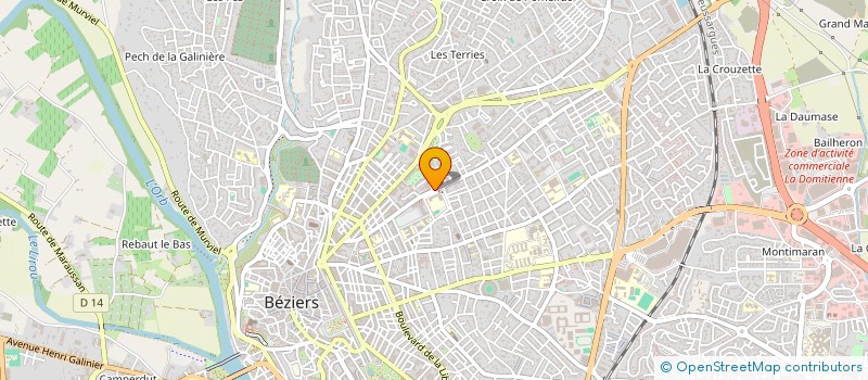 localisation de l'entreprise MONSIEUR PATRICK CAROL  BEZIERS