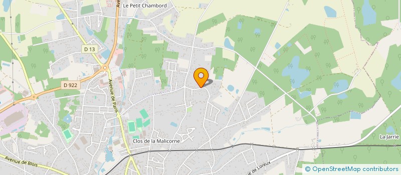 localisation de l'entreprise MONSIEUR PATRICK CARON  ROMORANTIN-LANTHENAY