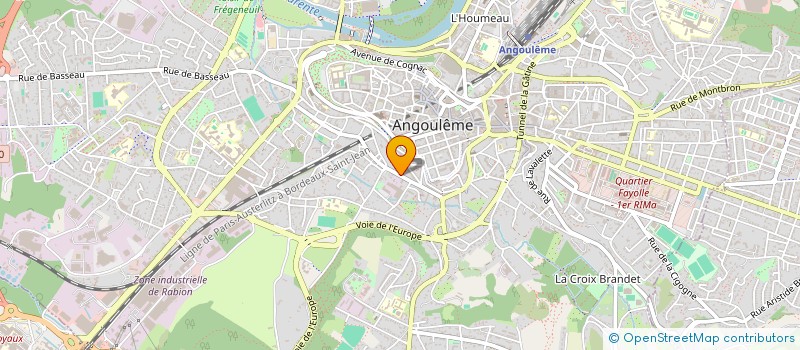 localisation de l'entreprise MONSIEUR PATRICK CARPENTRAS à ANGOULEME
